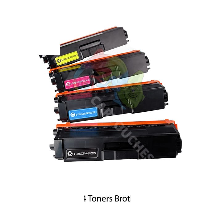 mycartouches Pack B/C/M/Y Pack 4 Toners Brother TN-326: HL-L8350CDW, MFC-L8850CDW