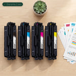 mycartouches Pack B/C/M/Y Pack 4 Toners Canon 055H: i-SENSYS LBP-662Cdw, MF743Cdw