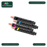 mycartouches Pack B/C/M/Y Pack 4 toners Canon C-EXV 34 compatibles noir, cyan, magenta, jaune — iR Advance C2020, C2030