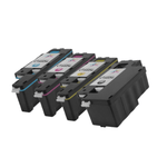 mycartouches Pack B/C/M/Y Pack 4 toners Dell 1660 compatibles noir, cyan, magenta, jaune — Dell C 1660 W