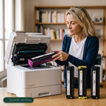 mycartouches Pack B/C/M/Y Pack 4 Toners HP 128A: Color LaserJet CP1525n, CM1415fn