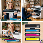 mycartouches Pack B/C/M/Y Pack 4 Toners HP 130A: Color LaserJet Pro MFP M176n, M177fw