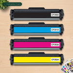 mycartouches Pack B/C/M/Y Pack 4 Toners HP 130A: Color LaserJet Pro MFP M176n, M177fw