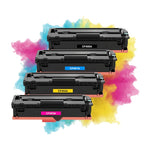 mycartouches Pack B/C/M/Y Pack 4 Toners HP 201A B/C/M/J: Color LaserJet Pro M252dw, M277dw