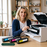 mycartouches ads Toner/Laser B/C/M/Y / Black:2800 Pages/Couleur:2 300 Pages / CF400X Pack 4 Toners HP 201X Noir Cyan Magenta Jaune — Color LaserJet Pro M252dw, MFP M277dw
