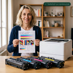 mycartouches ads Pack B/C/M/Y Pack 4 Toners HP 207A: Color LaserJet Pro M255dw, M283fdw