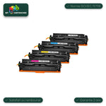 mycartouches Pack B/C/M/Y Pack 4 toners HP 216A compatibles noir, cyan, magenta, jaune — Color LaserJet Pro M182nw, MFP M183fw