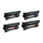 mycartouches Toner/Laser B/C/M/Y / Noir:27 000 Pages / 656X Pack 4 Toners HP 656X: Color LaserJet Enterprise M652, M653