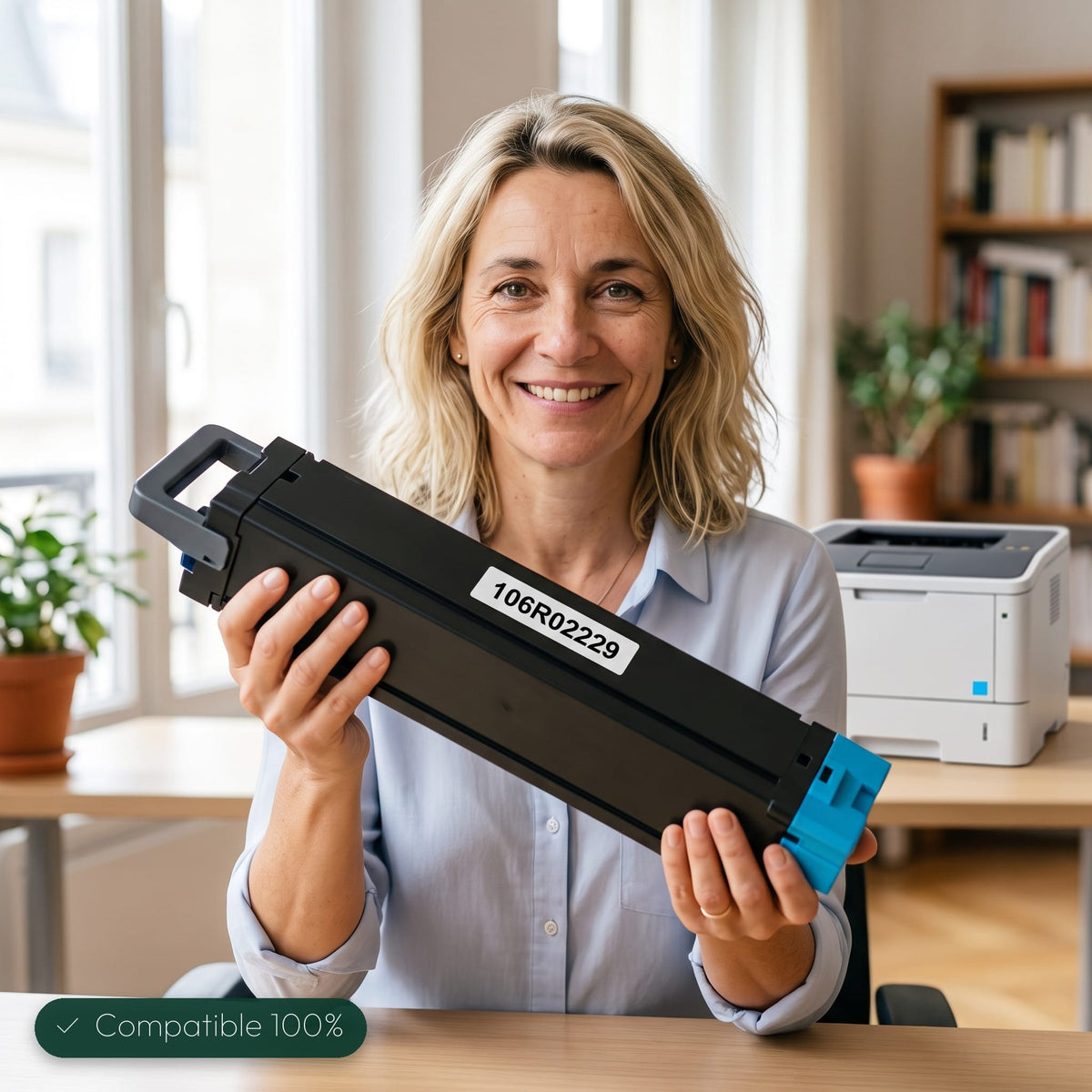 mycartouches Toner/Laser B/C/M/Y Pack 4 Toners Xerox 6600 Noir Cyan Magenta Jaune — Phaser 6600 DN, WorkCentre 6605