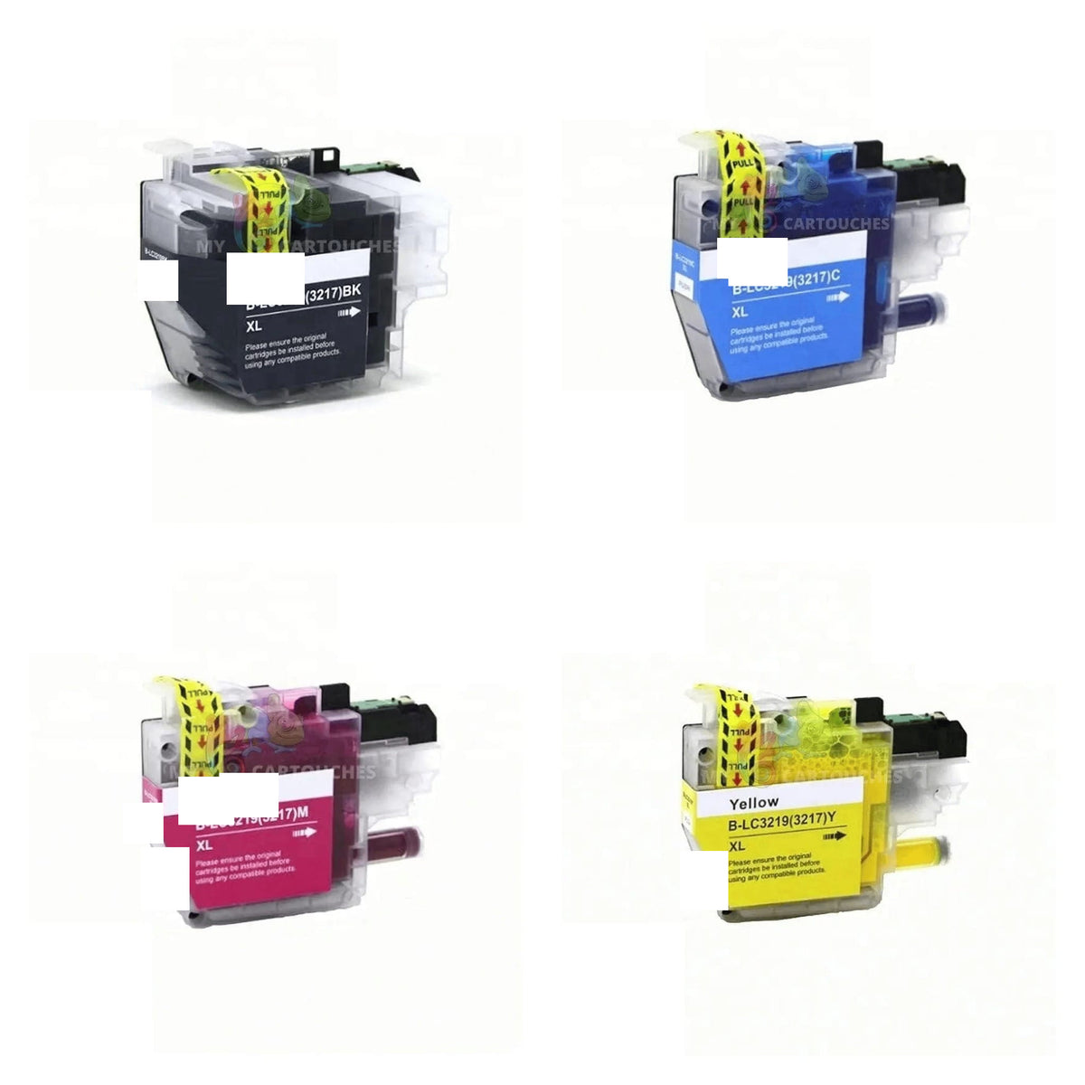 mycartouches Pack B/C/M/Y Pack 5 Cartouches Brother LC-3219 XL: MFC-J5330DW, MFC-J5930DW