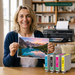 mycartouches Jet d'encre Bk.C.M.Y / Epson (Grenouille) Pack 8 Cartouches Epson Grenouille T0540: Stylus Photo R800, R1800