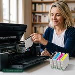 mycartouches Jet d'encre Bk.C.M.Y / Epson (Grenouille) Pack 8 Cartouches Epson Grenouille T0540: Stylus Photo R800, R1800