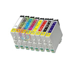 mycartouches Jet d'encre Bk.C.M.Y / Epson (Grenouille) Pack 8 Cartouches Epson Grenouille T0540: Stylus Photo R800, R1800
