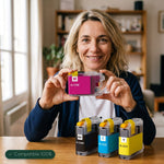 mycartouches Pack B/C/M/Y Pack Cartouches Brother LC-123 XL Noir Cyan Magenta Jaune — DCP-J132W, MFC-J470DW