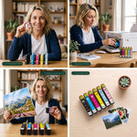 mycartouches Jet d'encre B.C.M.Y.LC.LM / Epson 24XL Pack Cartouches Epson 24 XL (Éléphant) 6 Couleurs — Expression Photo XP-750, XP-950