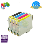 mycartouches Jet d'encre B.C.M.Y Pack de 4  Cartouche D'encre EPSON T0445 (B.C.M.Y) Epson Compatible