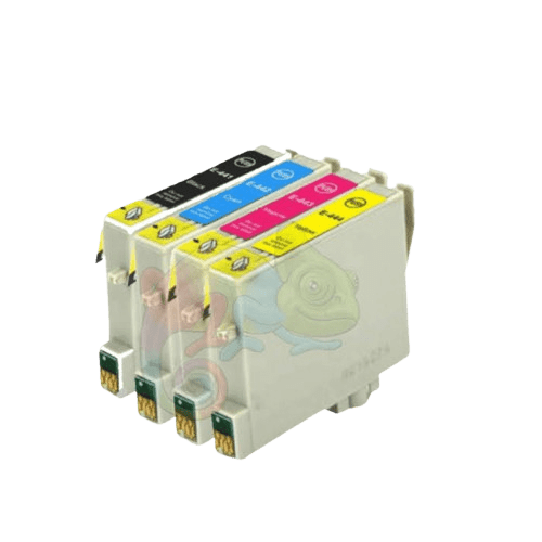 mycartouches Jet d'encre B.C.M.Y Pack de 4  Cartouche D'encre EPSON T0445 (B.C.M.Y) Epson Compatible