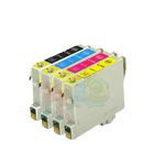 mycartouches Jet d'encre B.C.M.Y Pack de 4  Cartouche D'encre EPSON T0445 (B.C.M.Y) Epson Compatible