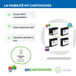 mycartouches ads Pack B/C/M/Y Pack De 4 Cartouches Compatibles HP 932 / 933 XL