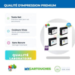 mycartouches ads Pack B/C/M/Y Pack De 4 Cartouches Compatibles HP 932 / 933 XL