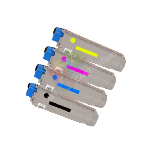 mycartouches Toner/Laser Pack de 4 Toner Laser Compatible Pour  OKI C 831 / C 841