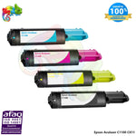mycartouches Toner/Laser Pack de 4 Toner lasers Epson Aculaser C1100 - CX11