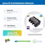 mycartouches ads Toner/Laser B.C.M.Y / C1700 Pack de 4 Toner lasers Epson Aculaser C1700 - CX17