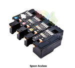 mycartouches ads Toner/Laser B.C.M.Y / C1700 Pack de 4 Toner lasers Epson Aculaser C1700 - CX17