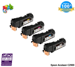 mycartouches Toner/Laser B.C.M.Y / C2900 Pack de 4 Toner lasers Epson Aculaser C2900 Compatibles