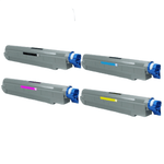 mycartouches Toner/Laser Pack de 4 Toner  Xerox Phaser 7400  compatible ( B/C/M/Y ) 106R01080/79/78/77