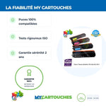 mycartouches Pack B/C/M/Y Pack de 4 Toners Compatibles Brother TN 326 ( PLB326X4)
