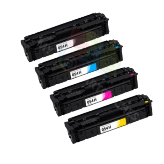 mycartouches Pack B/C/M/Y Pack de 4 Toners Compatibles Canon LC054 ( PLC054X4)