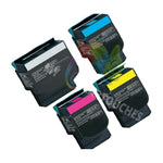 MyCartouches Toner/Laser B/C/M/Y / BLACK 6 000 Pages / Couleur  4 000 Pages / OC544X1G Pack de 4 Toners  laser compatible avec Lexmark C544  ( OC544X1G )