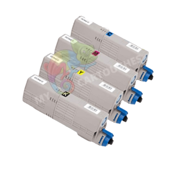 mycartouches Toner/Laser B.C.M.Y / OKI C 532 / C 542 / C 563 / MC 573 Pack de 4 Toners Laser Compatible Pour  OKI C 532 / C 542 / C 563 / MC 573