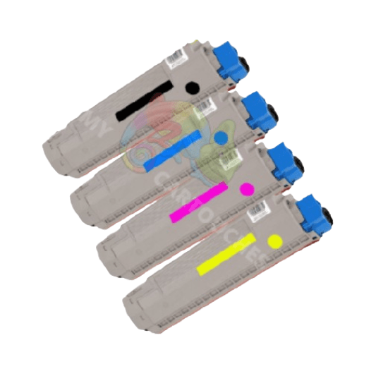 mycartouches Toner/Laser B.C.M.Y / OKI C 810 / C 830 Pack de 4 Toners Laser Compatible Pour  OKI C 810 / C 830