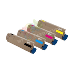 mycartouches Toner/Laser Pack de 4 Toners Laser Compatible Pour  OKI C 822