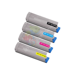 mycartouches Toner/Laser Pack de 4 Toners Laser Compatible Pour  OKI C823, C833, C843