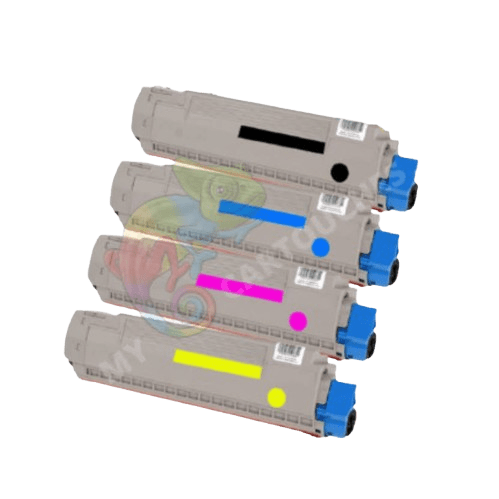mycartouches Pack B/C/M/Y / OKI MC 860 Pack de 4 Toners Laser Compatible Pour  OKI MC 860