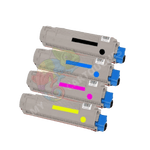 mycartouches Pack B/C/M/Y / OKI MC 860 Pack de 4 Toners Laser Compatible Pour  OKI MC 860