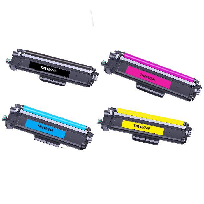 MyCartouches Toner/Laser Pack de 4 Toners  Pour Brother TN 242  Compatible Brother