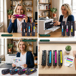 mycartouches Pack B/C/M/Y Pack Toners HP 203X Noir Cyan Magenta Jaune — Color LaserJet Pro M254dw, M281fdw