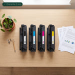 mycartouches Pack B/C/M/Y Pack Toners HP 410X Noir Cyan Magenta Jaune — Color LaserJet Pro M452dn, M477fdw