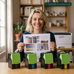 MyCartouches Pack B/C/M/Y / 4000 pages / CS310 Pack Toners Lexmark 702H Noir Cyan Magenta Jaune — CS310dn, CS410dn