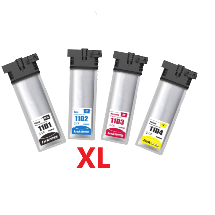 My Cartouches Jet d'encre Pack x 4 Cartouche Compatible Epson T11D