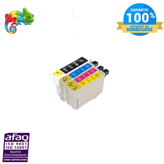 My Cartouches Jet d'encre Pack 4 Couleurs / Pack / PACK-COMP-1006-4C Pack x 4 Jet d'encre Équivalent Epson 1006  B/C/M/Y