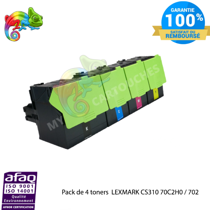 Toner laser compatible avec Lexmark CS310