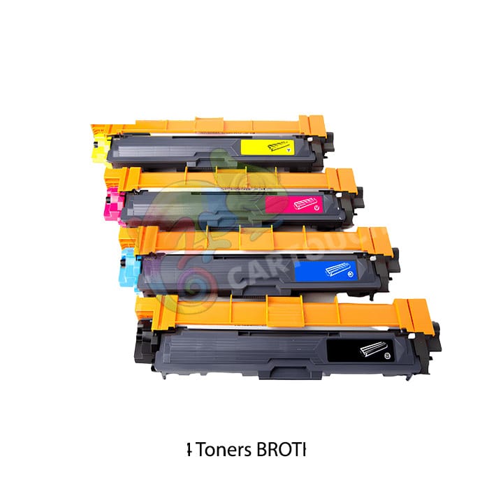 mycartouches Pack B/C/M/Y Pack 4 Toners Brother TN-241 / TN-245 Noir Cyan Magenta Jaune — HL-3140CW, DCP-9015CDW