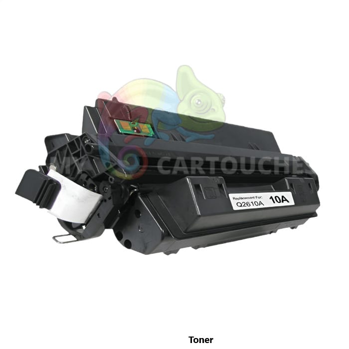 mycartouches Toner/Laser Black / 6 000 Pages / 2610A Toner Laser Pour HP 10A Noir (Q2610A) Compatible