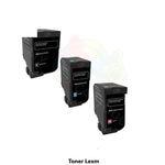 MyCartouches Toner/Laser B/C/M/Y / 7 000 Pages / 74C2SK0 Pack 4 Toners Lexmark CS720 / CS725 / CX725 BCMY