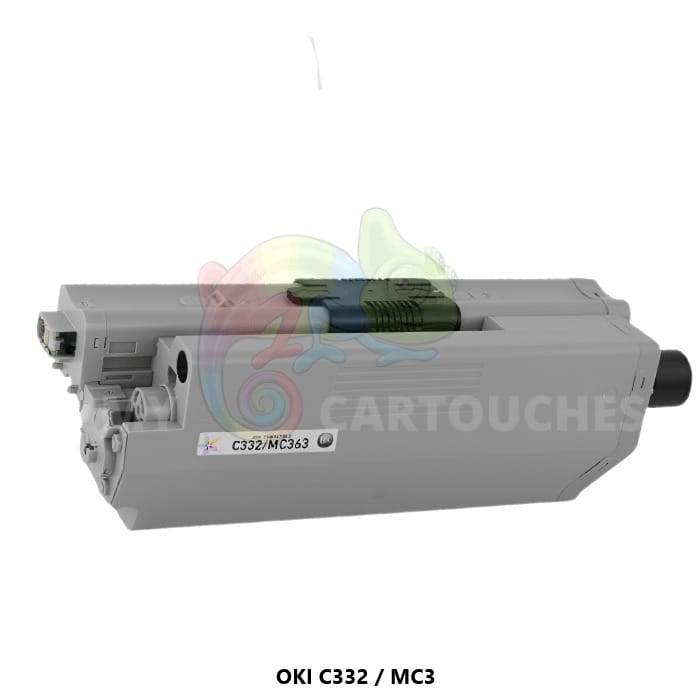 mycartouches Toner/Laser Toner OKI C332 Noir 46508712: C332 DN, MC363 DN